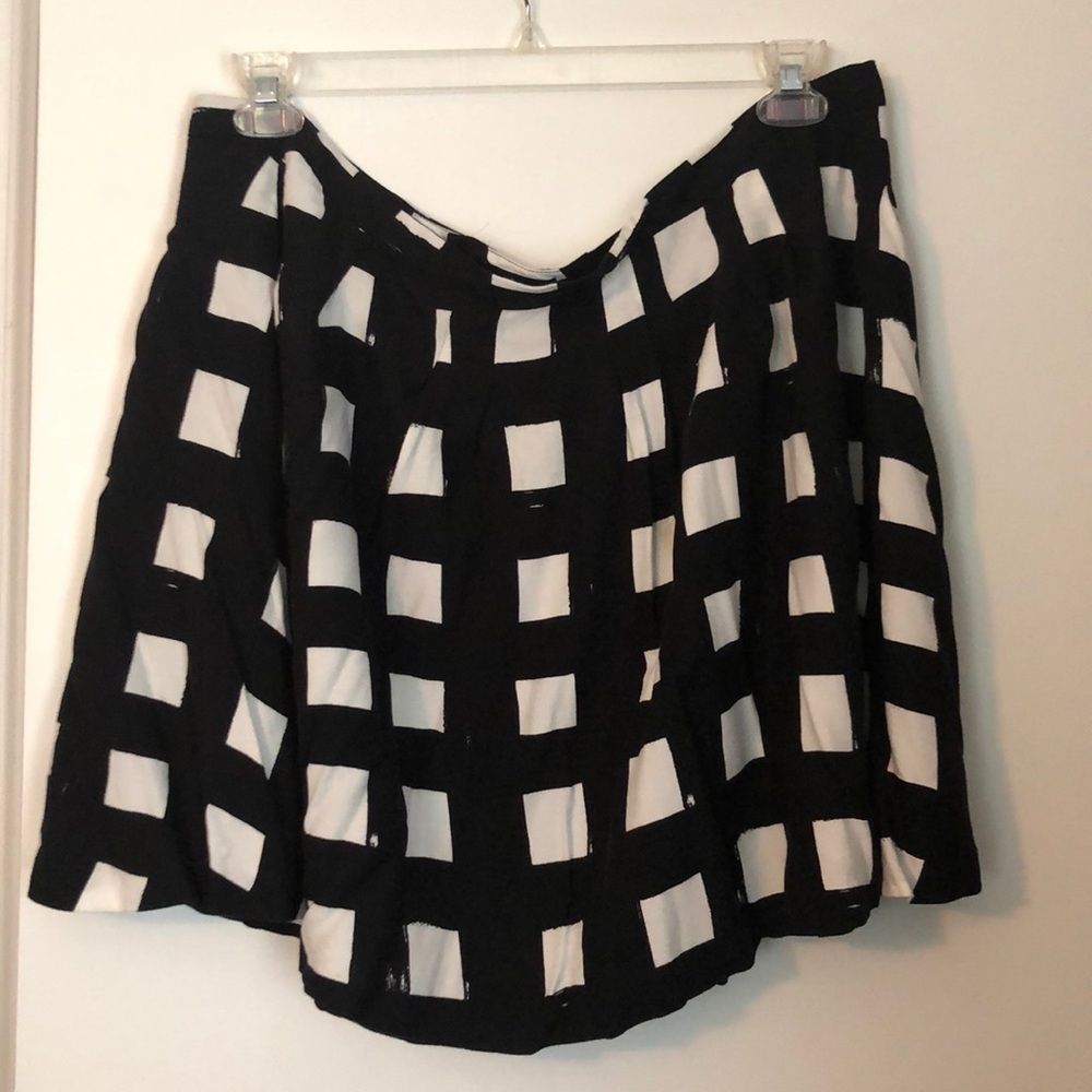 A-line mini skirt